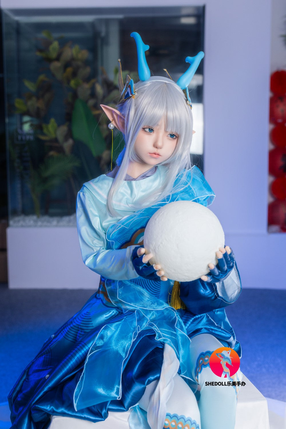 Aileen bambola del sesso (SHEDOLL Coppa D da 148 cm #SH087 2.0 in silicone)