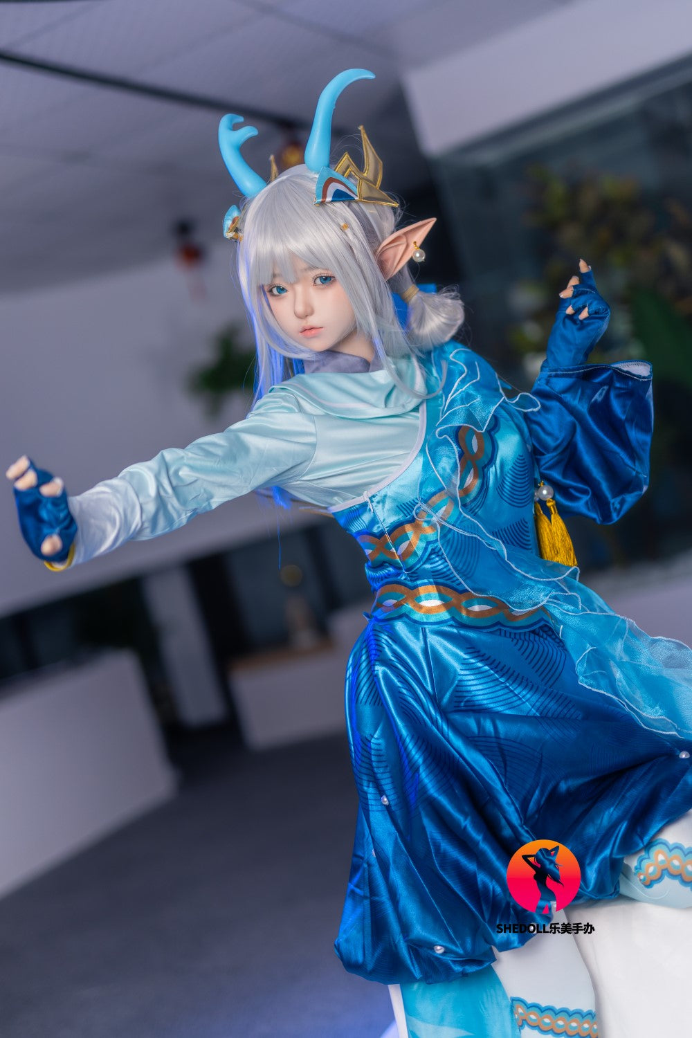 Aileen bambola del sesso (SHEDOLL Coppa D da 148 cm #SH087 2.0 in silicone)