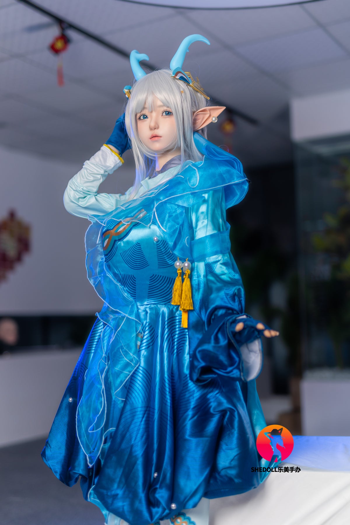 Aileen bambola del sesso (SHEDOLL Coppa D da 148 cm #SH087 2.0 in silicone)