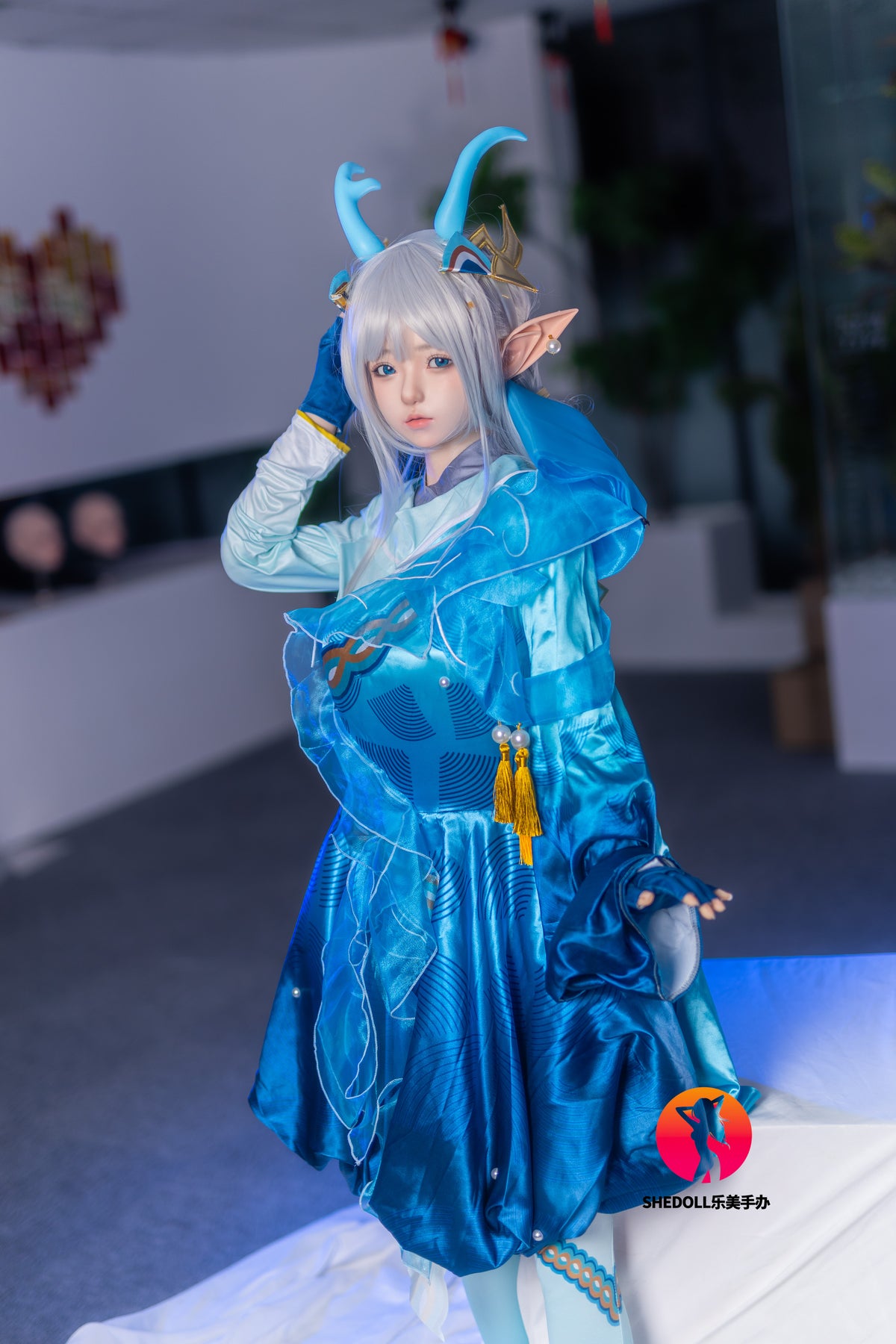 Aileen bambola del sesso (SHEDOLL Coppa D da 148 cm #SH087 2.0 in silicone)