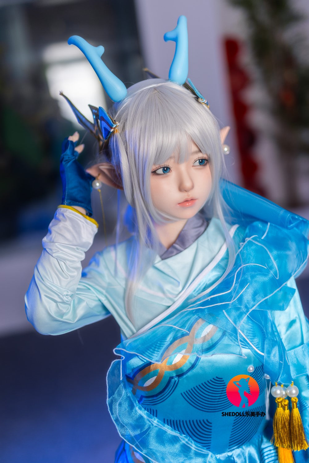 Aileen bambola del sesso (SHEDOLL Coppa D da 148 cm #SH087 2.0 in silicone)