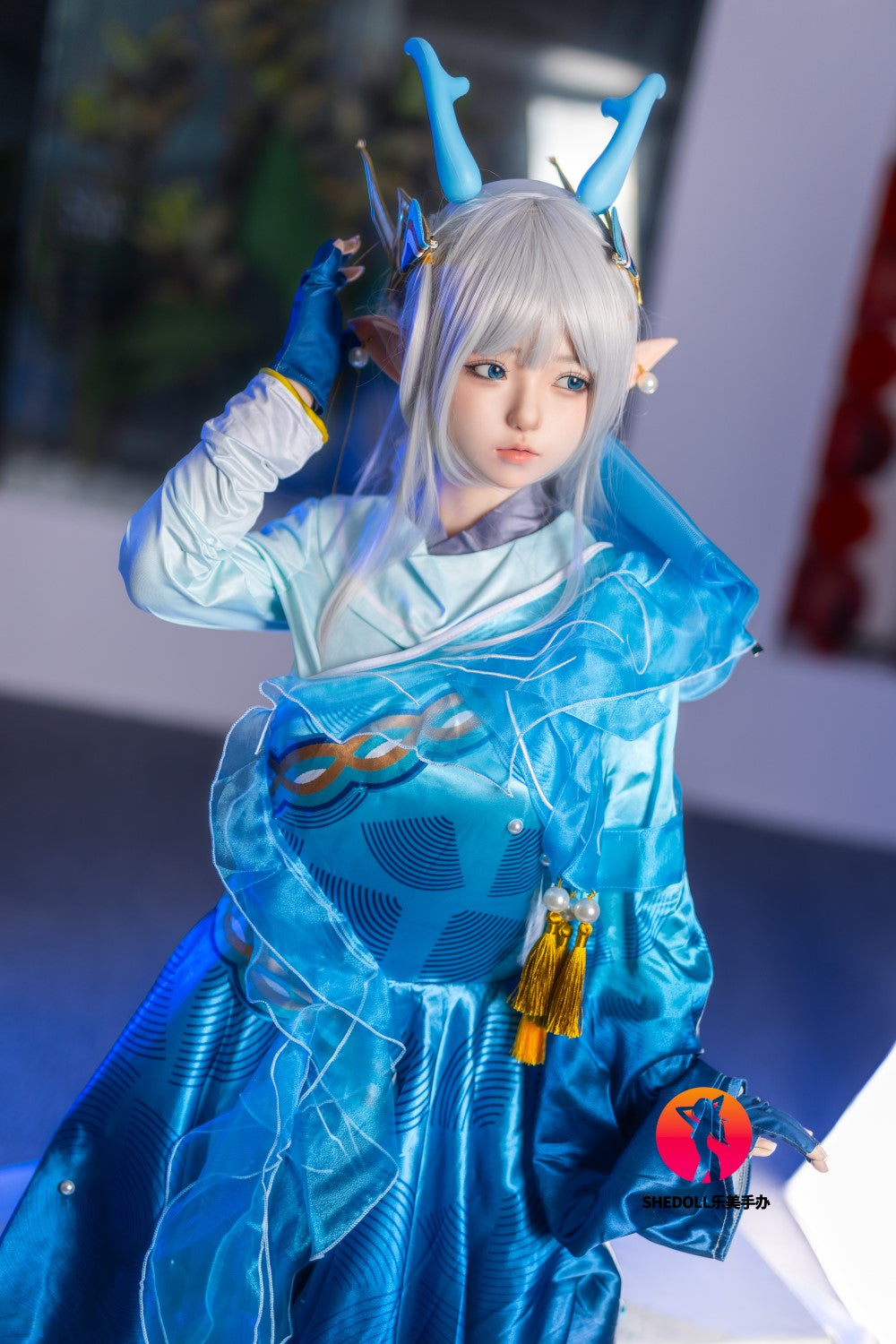 Aileen bambola del sesso (SHEDOLL Coppa D da 148 cm #SH087 2.0 in silicone)