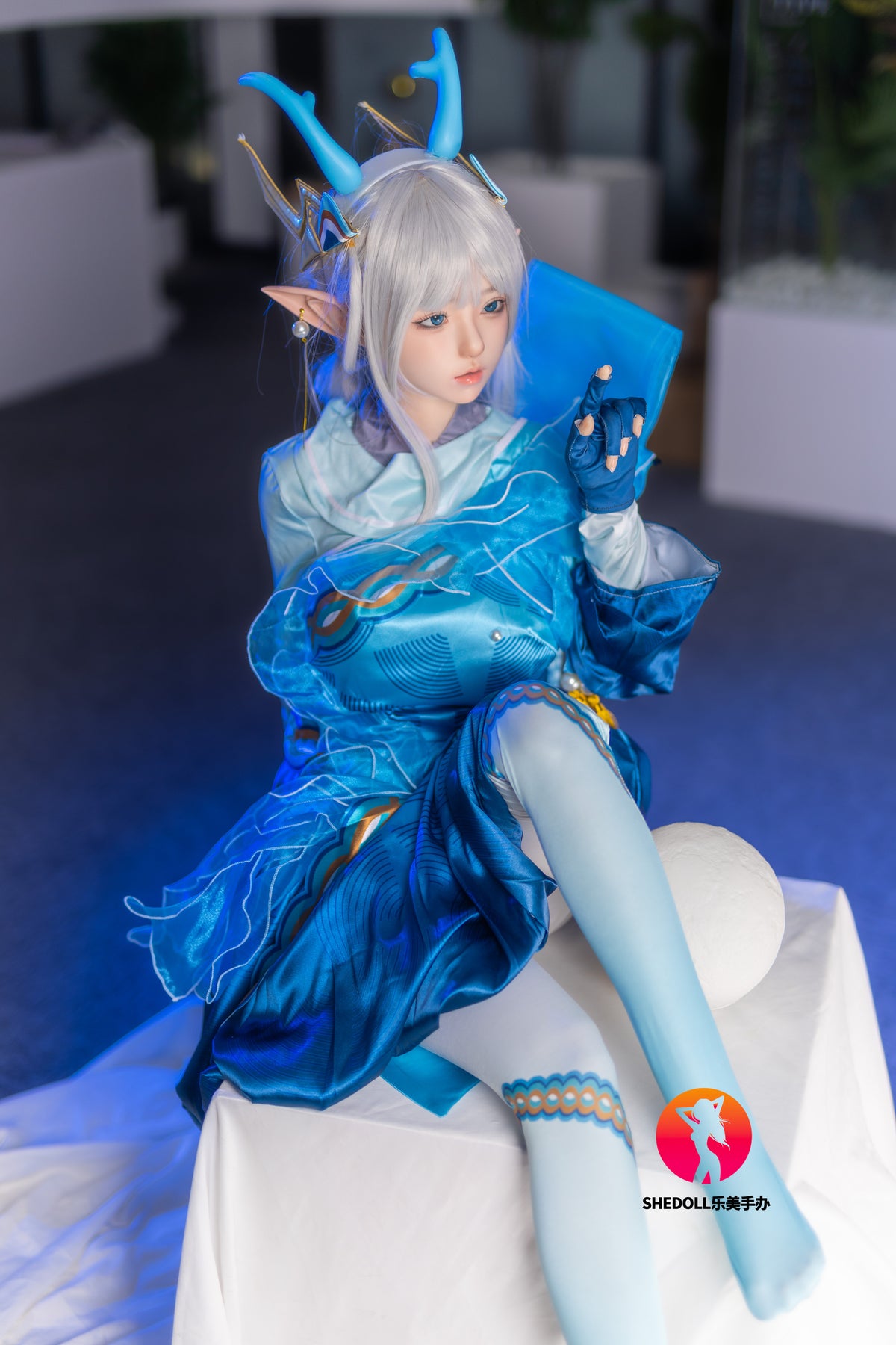 Aileen bambola del sesso (SHEDOLL Coppa D da 148 cm #SH087 2.0 in silicone)