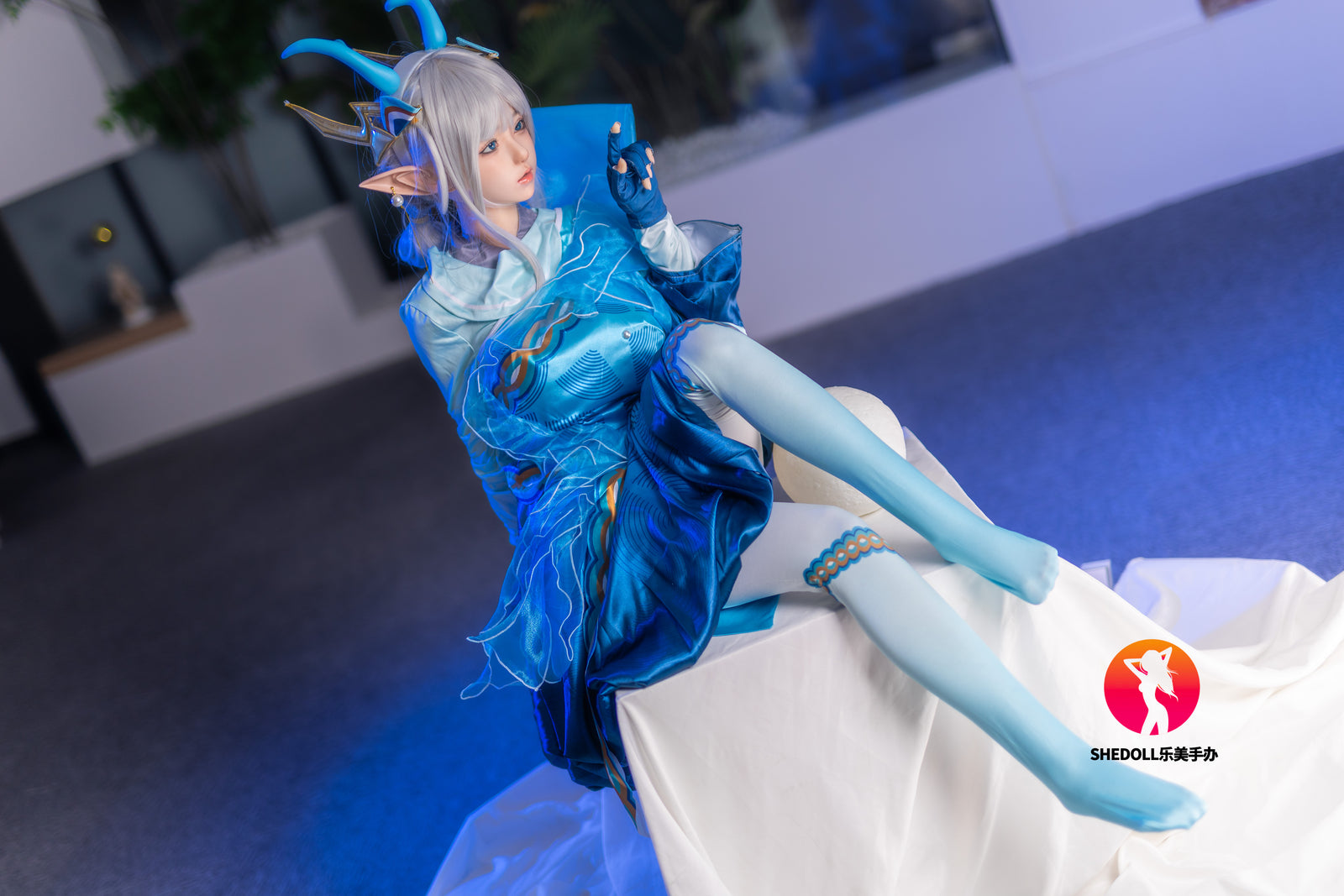 Aileen bambola del sesso (SHEDOLL Coppa D da 148 cm #SH087 2.0 in silicone)