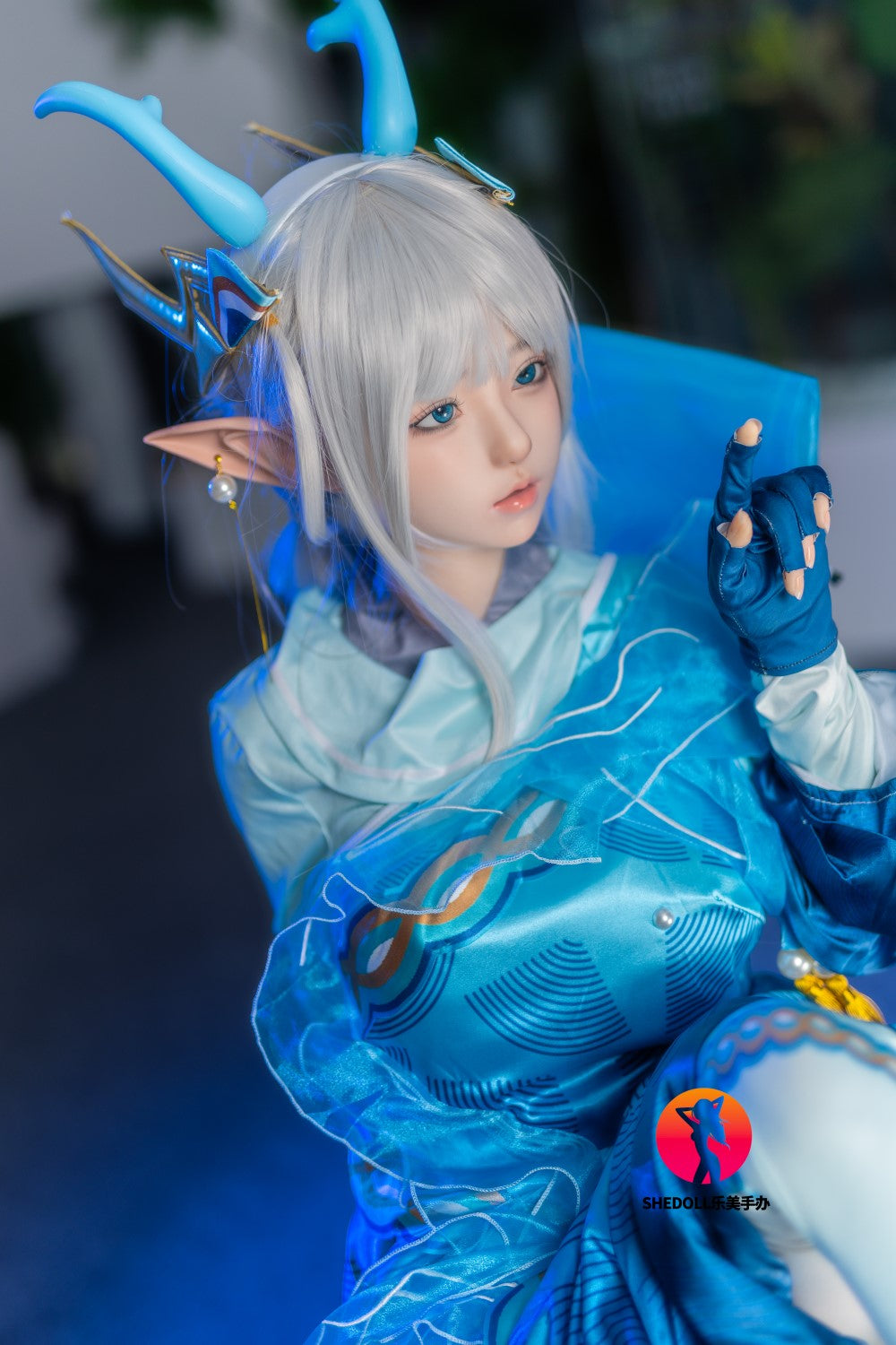 Aileen bambola del sesso (SHEDOLL Coppa D da 148 cm #SH087 2.0 in silicone)