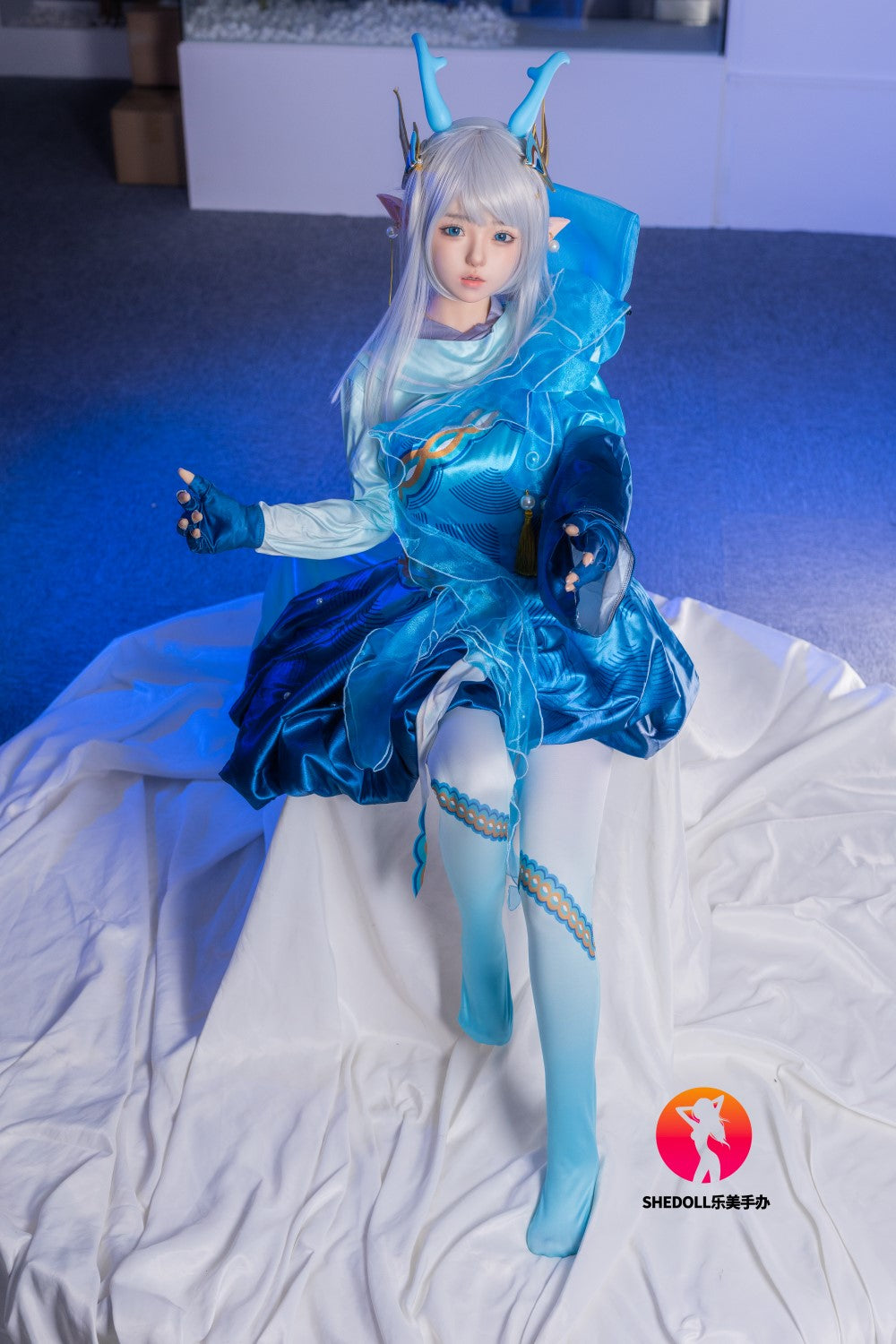 Aileen bambola del sesso (SHEDOLL Coppa D da 148 cm #SH087 2.0 in silicone)