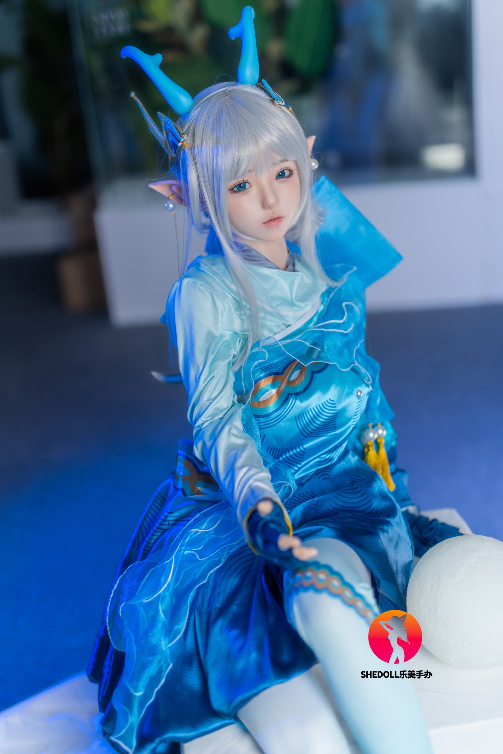 Aileen bambola del sesso (SHEDOLL Coppa D da 148 cm #SH087 2.0 in silicone)