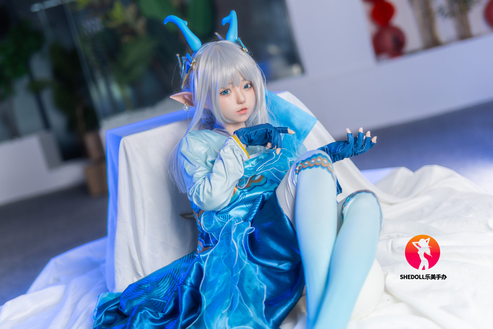 Aileen bambola del sesso (SHEDOLL Coppa D da 148 cm #SH087 2.0 in silicone)