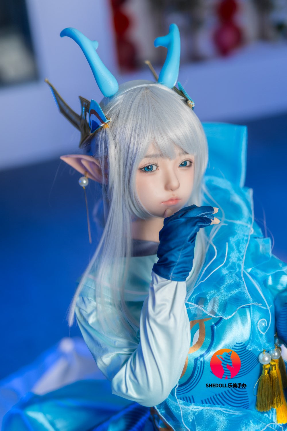 Aileen bambola del sesso (SHEDOLL Coppa D da 148 cm #SH087 2.0 in silicone)