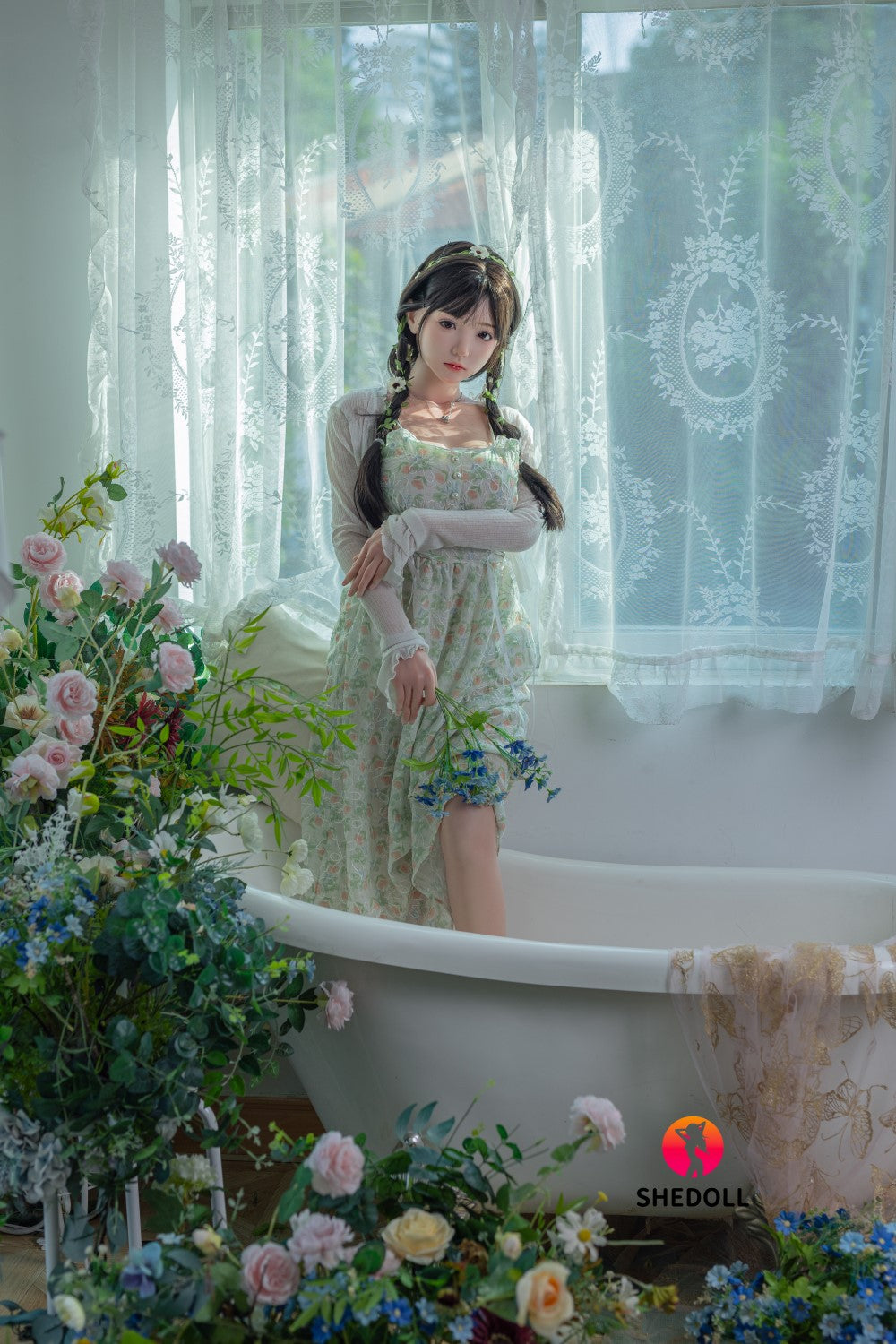 Bambola del sesso alla calce (SHEDOLL Coppa C da 158 cm #SH100 2.0 in silicone)