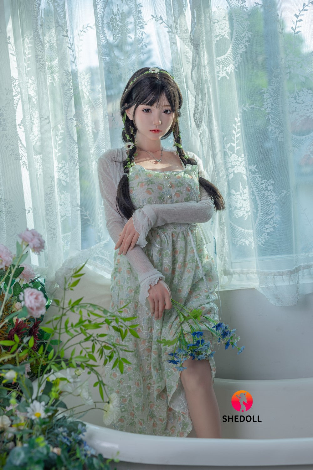 Bambola del sesso alla calce (SHEDOLL Coppa C da 158 cm #SH100 2.0 in silicone)