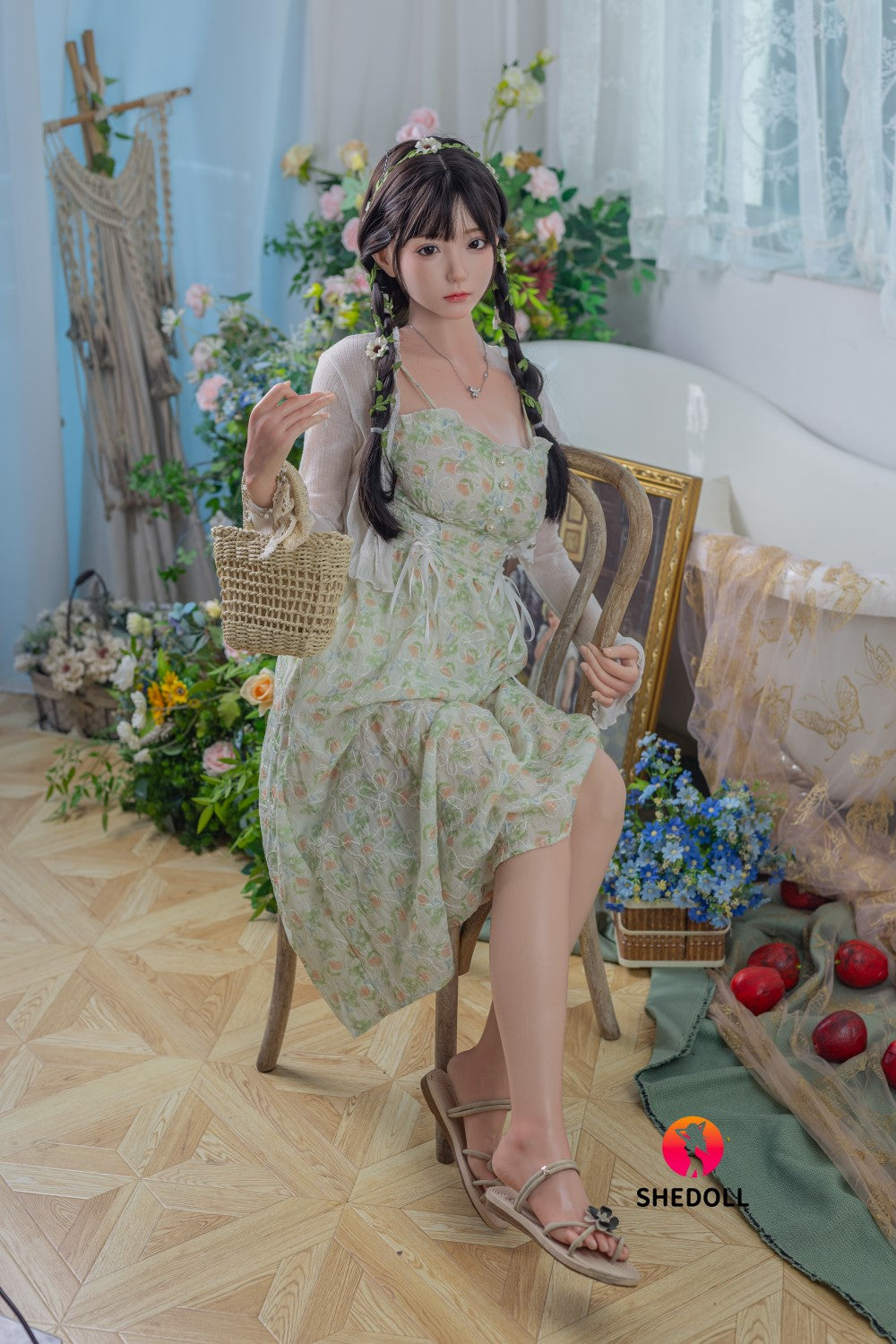 Bambola del sesso alla calce (SHEDOLL Coppa C da 158 cm #SH100 2.0 in silicone)