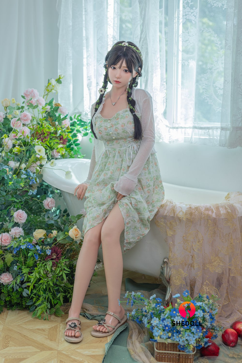Bambola del sesso alla calce (SHEDOLL Coppa C da 158 cm #SH100 2.0 in silicone)