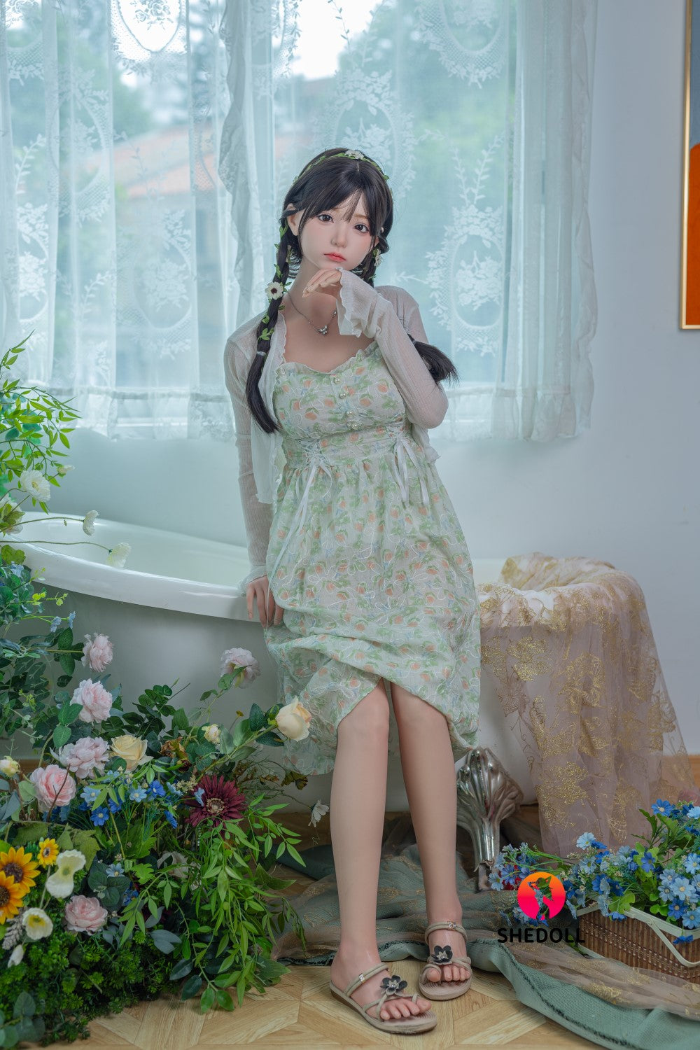 Bambola del sesso alla calce (SHEDOLL Coppa C da 158 cm #SH100 2.0 in silicone)