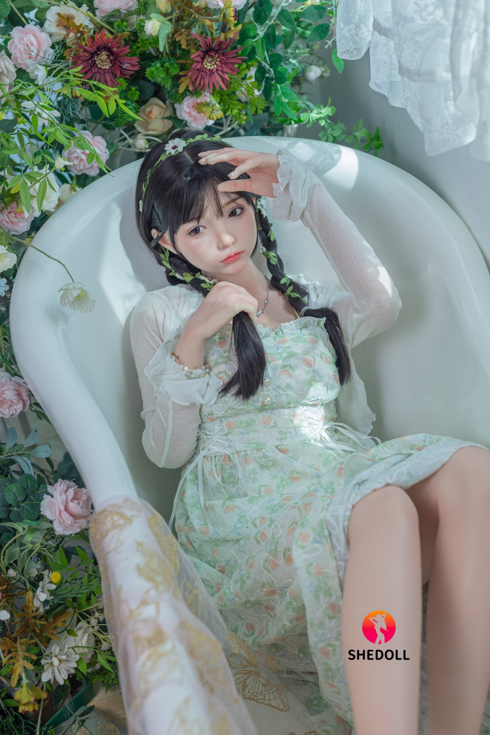 Bambola del sesso alla calce (SHEDOLL Coppa C da 158 cm #SH100 2.0 in silicone)