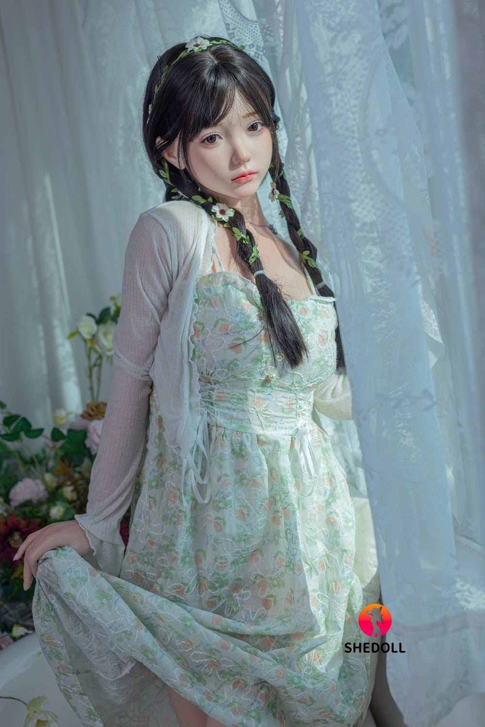 Bambola del sesso alla calce (SHEDOLL Coppa C da 158 cm #SH100 2.0 in silicone)