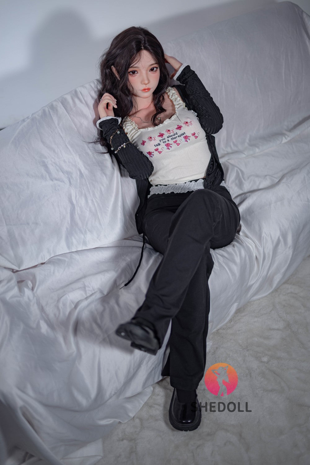 Bambola del sesso rosa (SHEDOLL Coppa C da 158 cm #SH105 in silicone)