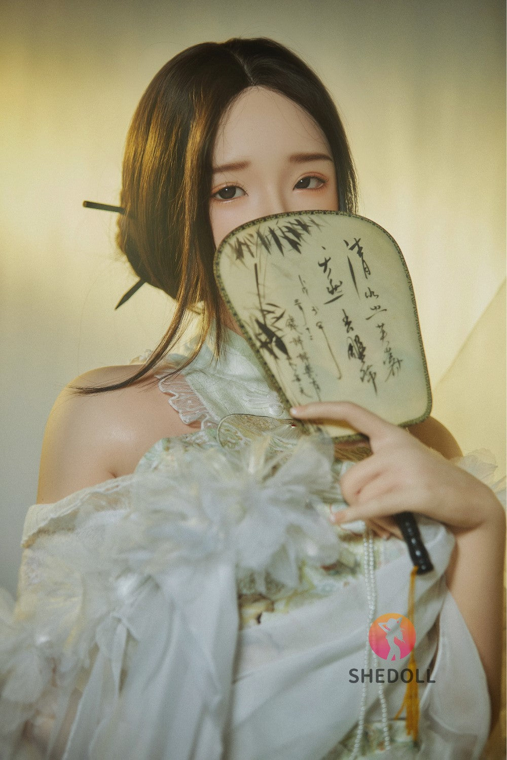 Charlene bambola del sesso (SHEDOLL Coppa C da 158 cm #SH123 2.0 in silicone)