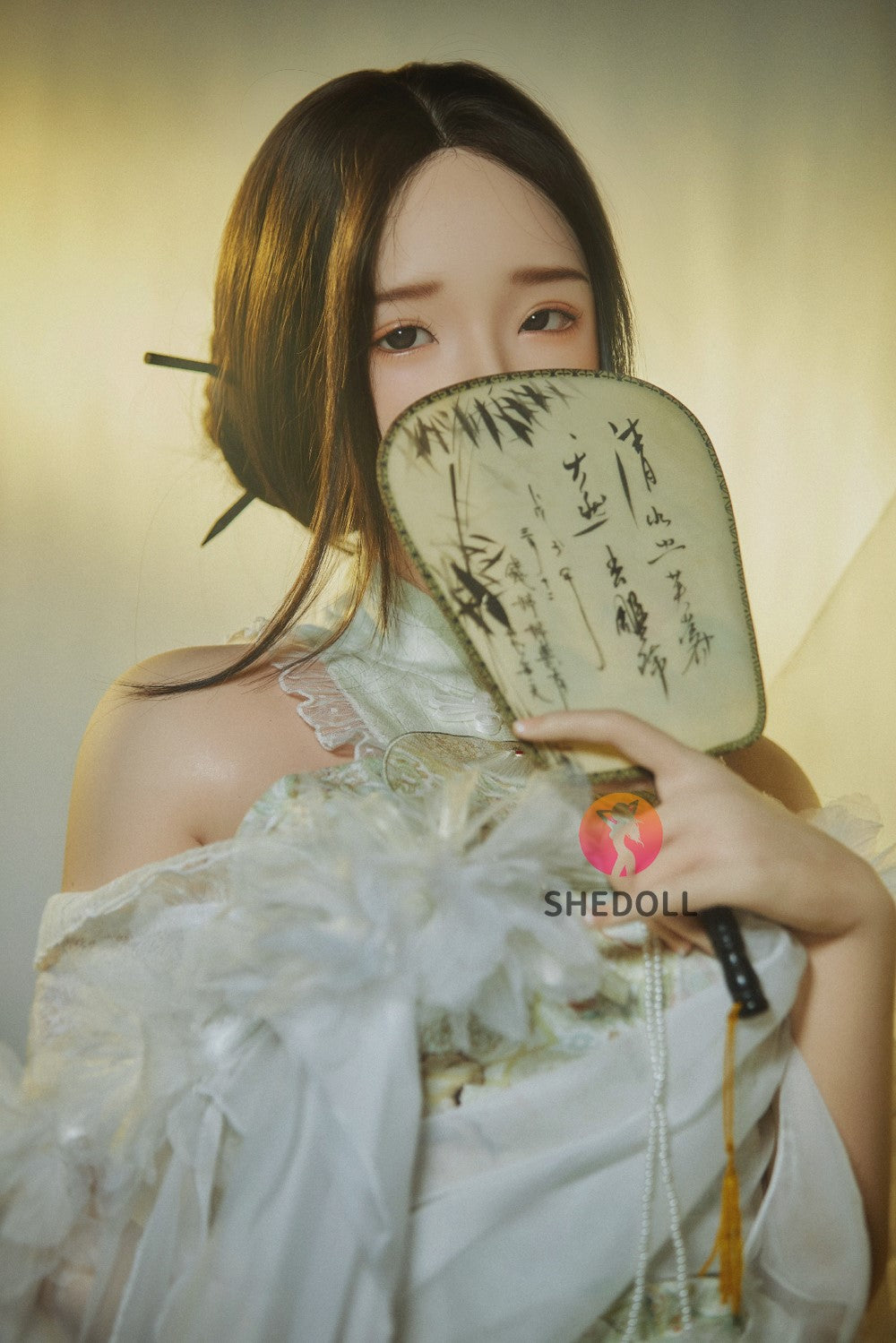 Charlene bambola del sesso (SHEDOLL Coppa C da 158 cm #SH123 2.0 in silicone)