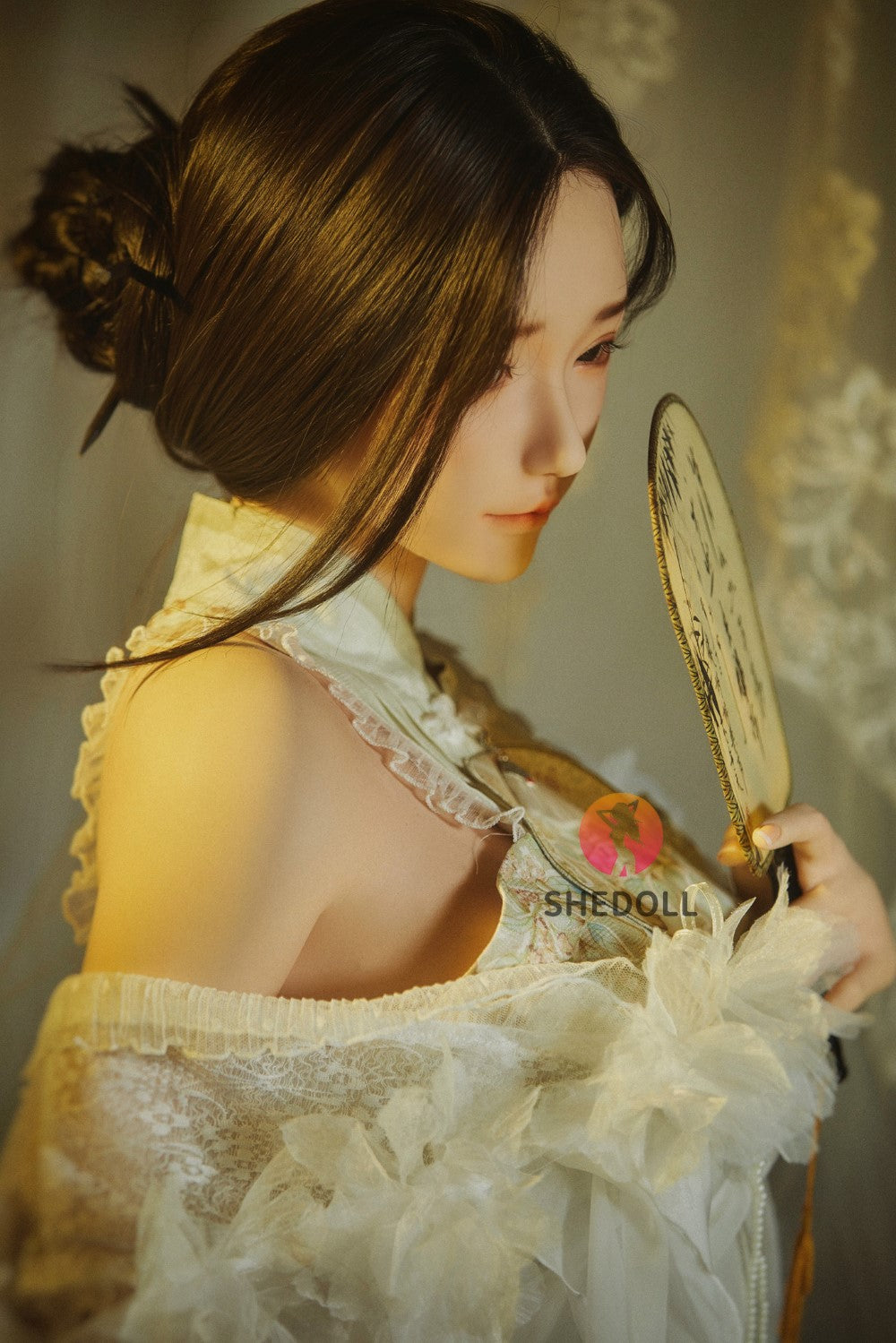 Charlene bambola del sesso (SHEDOLL Coppa C da 158 cm #SH123 2.0 in silicone)