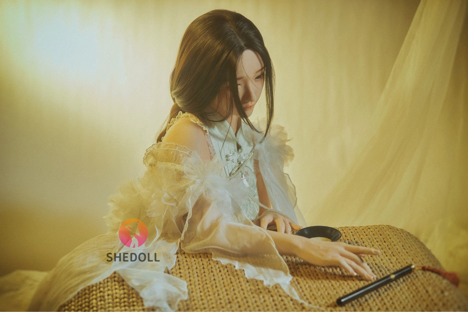 Charlene bambola del sesso (SHEDOLL Coppa C da 158 cm #SH123 2.0 in silicone)