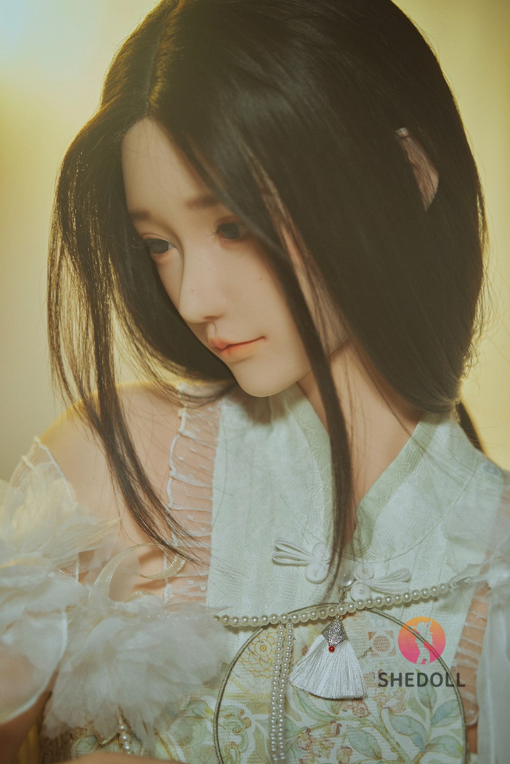 Charlene bambola del sesso (SHEDOLL Coppa C da 158 cm #SH123 2.0 in silicone)