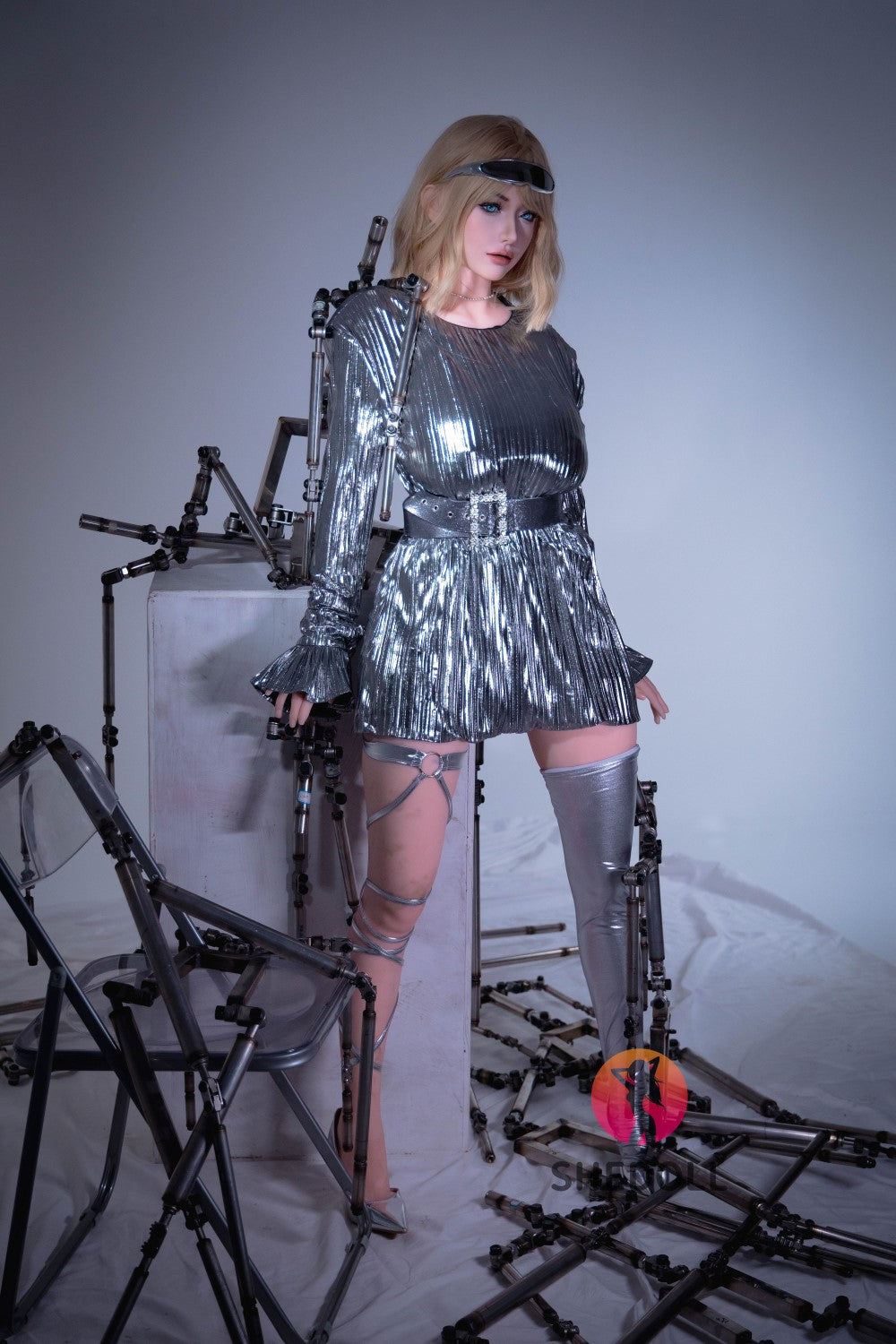 Tasha bambola del sesso (SHEDOLL Coppa H da 163 cm #SH129 2.0 TPE+silicone)