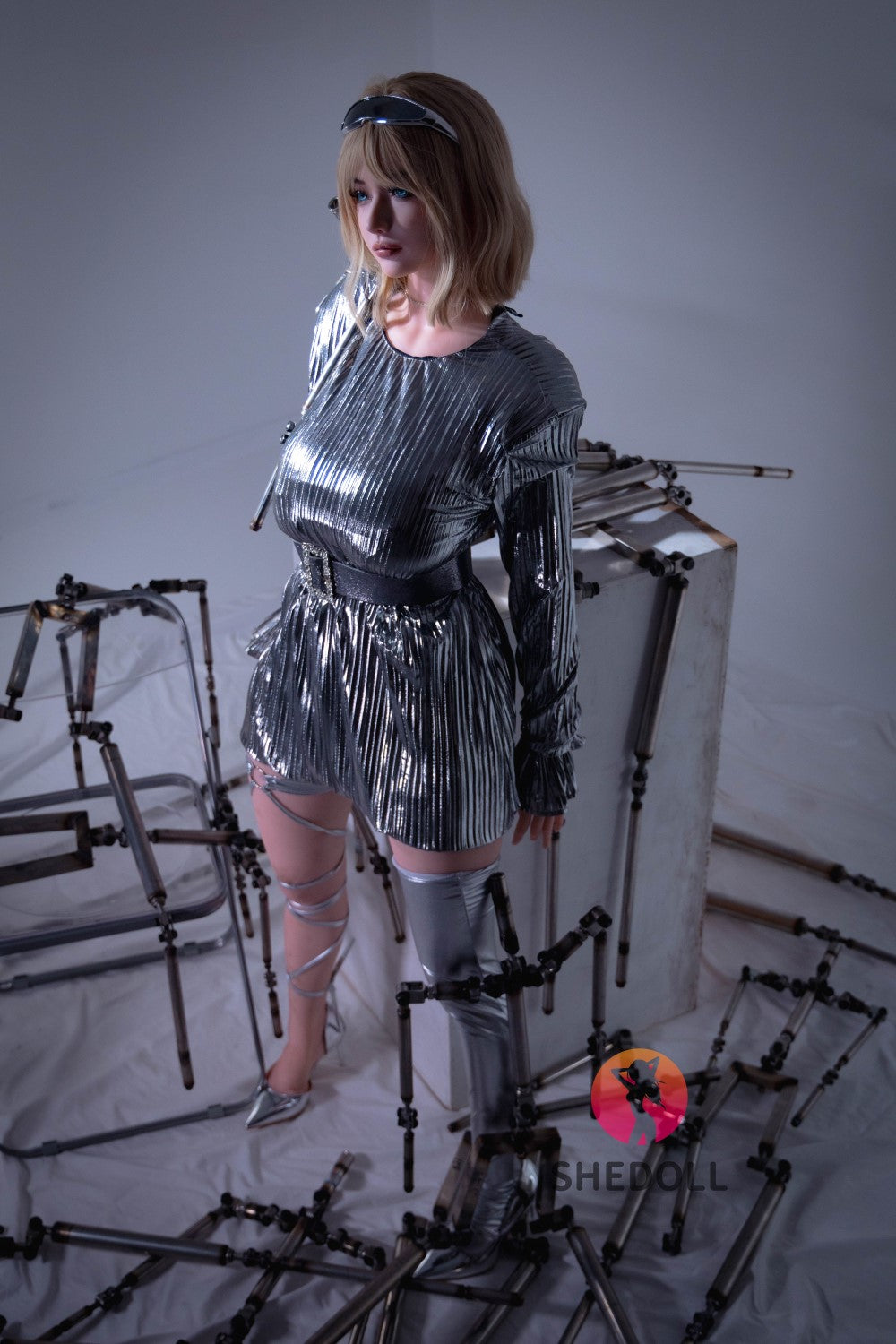 Tasha bambola del sesso (SHEDOLL Coppa H da 163 cm #SH129 2.0 TPE+silicone)