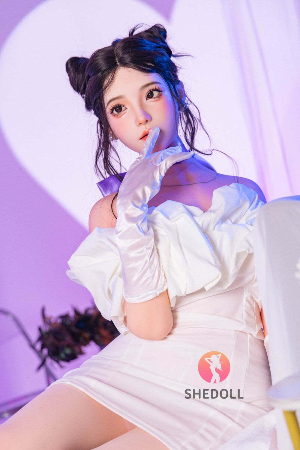 Bambola del sesso rosa (SHEDOLL Coppa D da 168 cm #SH138 2.0 TPE+silicone)