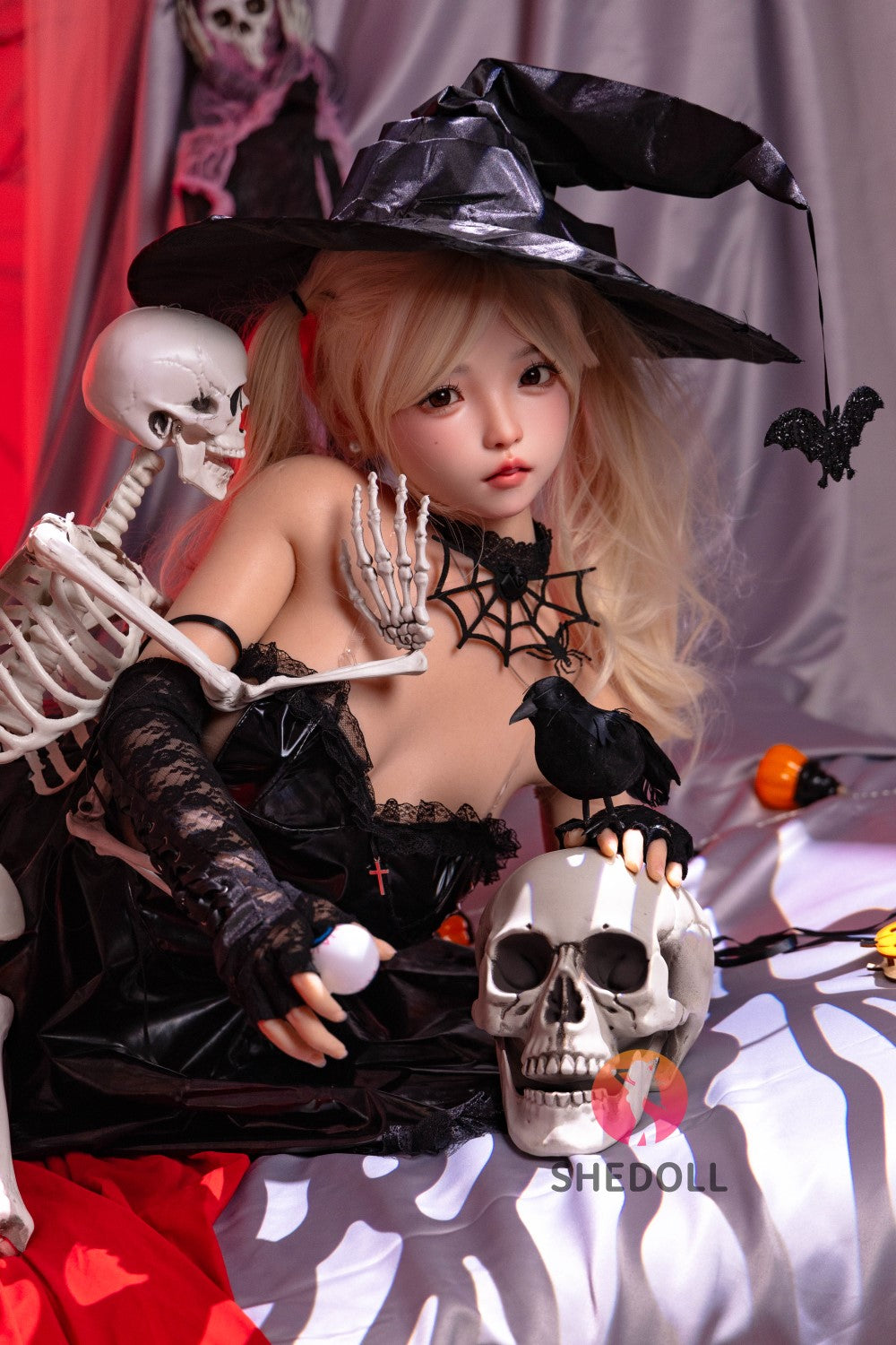 Bambola del sesso della caramella (SHEDOLL Coppa D da 148 cm #SH148 2.0 in silicone)