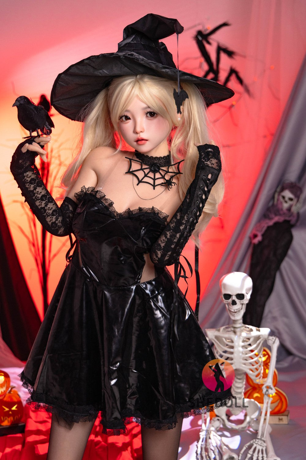 Bambola del sesso della caramella (SHEDOLL Coppa D da 148 cm #SH148 2.0 in silicone)