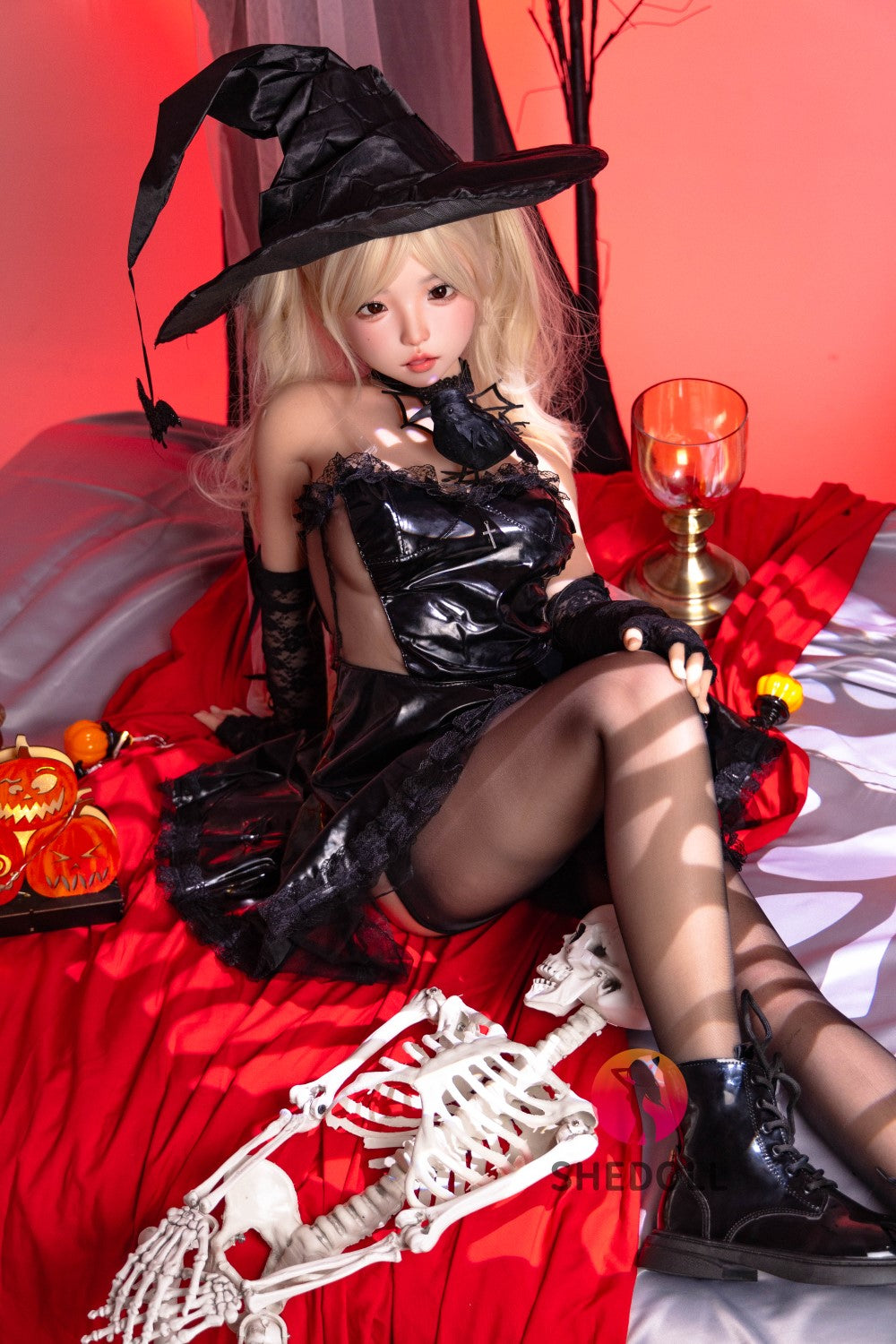 Bambola del sesso della caramella (SHEDOLL Coppa D da 148 cm #SH148 2.0 in silicone)