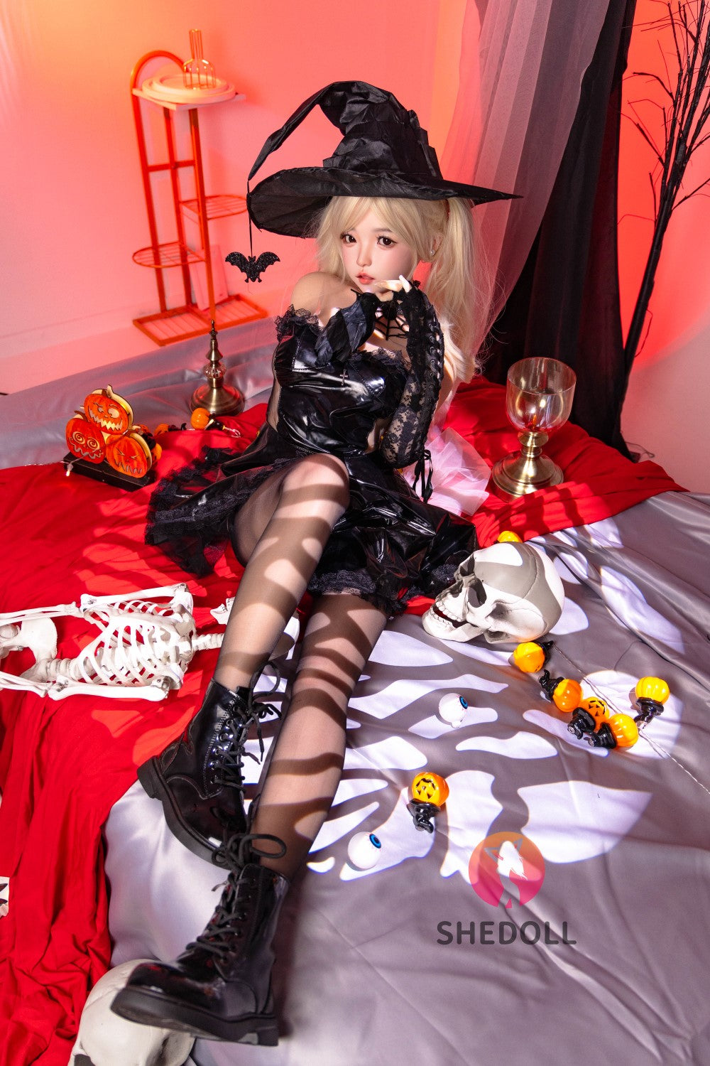 Bambola del sesso della caramella (SHEDOLL Coppa D da 148 cm #SH148 2.0 in silicone)