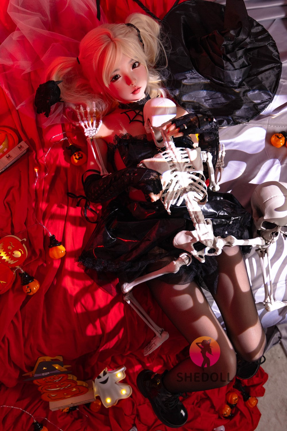 Bambola del sesso della caramella (SHEDOLL Coppa D da 148 cm #SH148 2.0 in silicone)