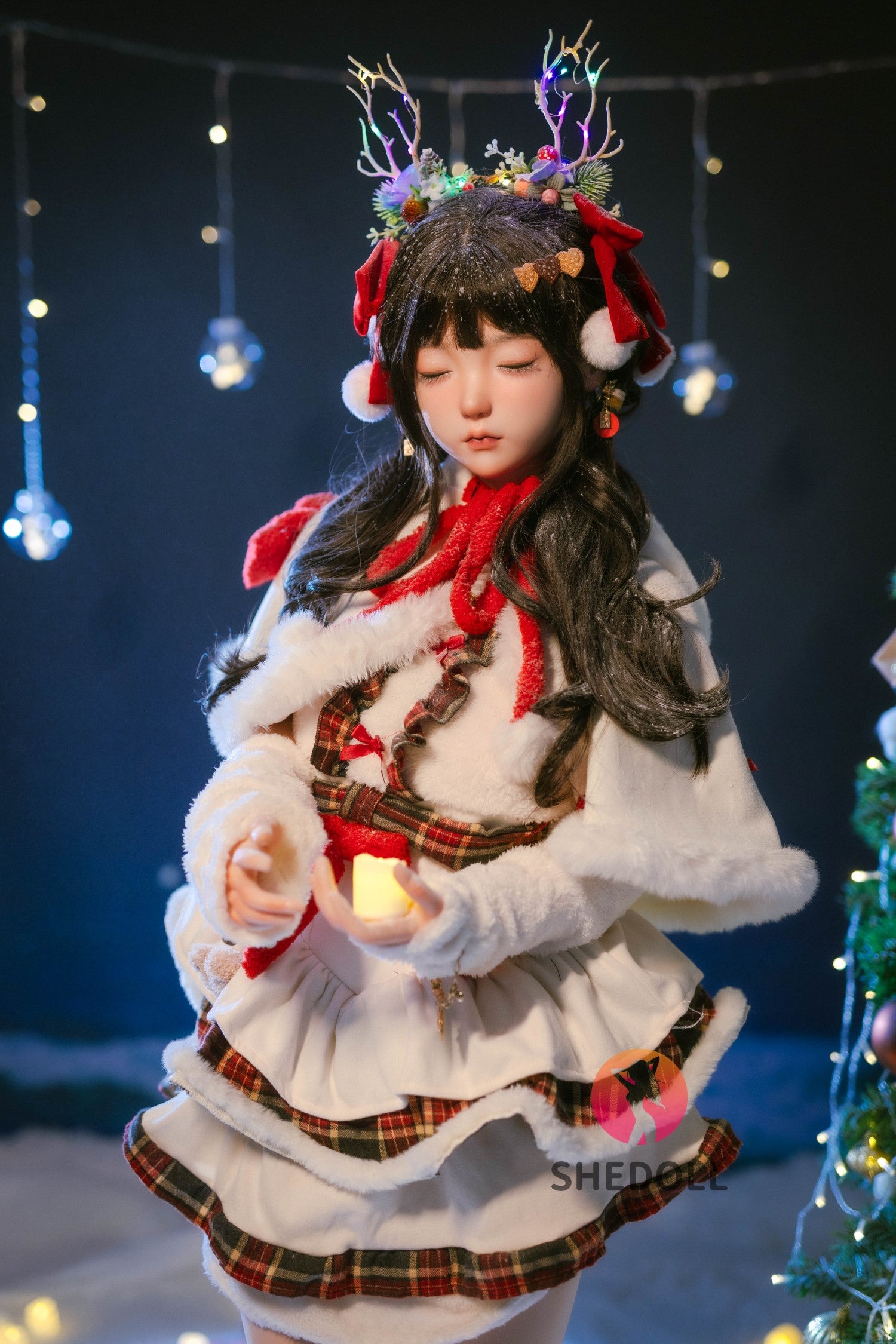 Bambola del sesso della Bella addormentata (SHEDOLL Coppa D da 148 cm #SH153 in silicone)