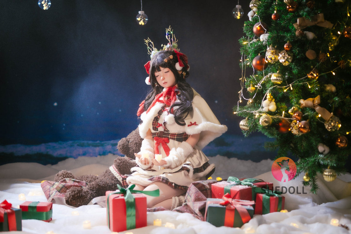 Bambola del sesso della Bella addormentata (SHEDOLL Coppa D da 148 cm #SH153 in silicone)