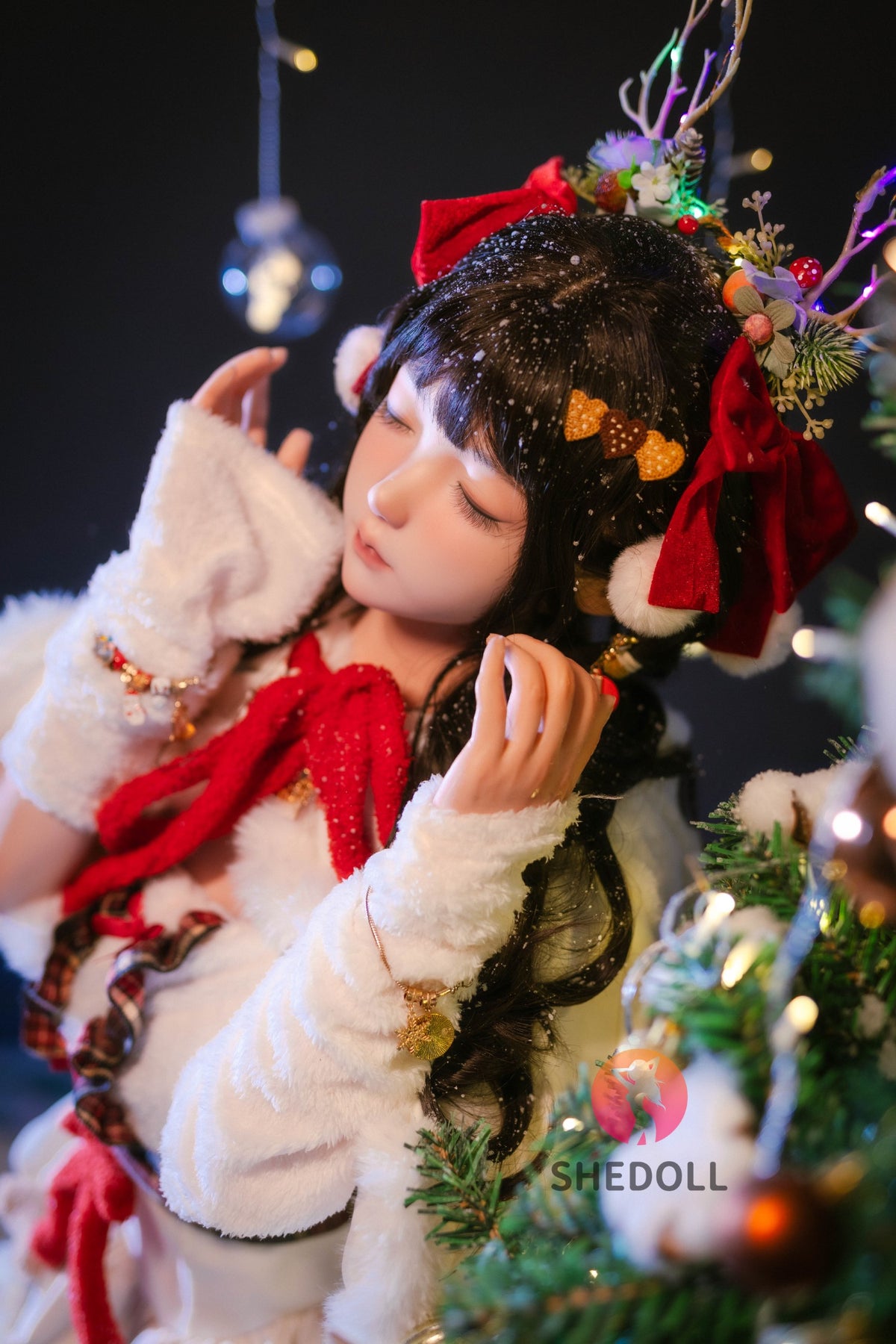 Bambola del sesso della Bella addormentata (SHEDOLL Coppa D da 148 cm #SH153 in silicone)