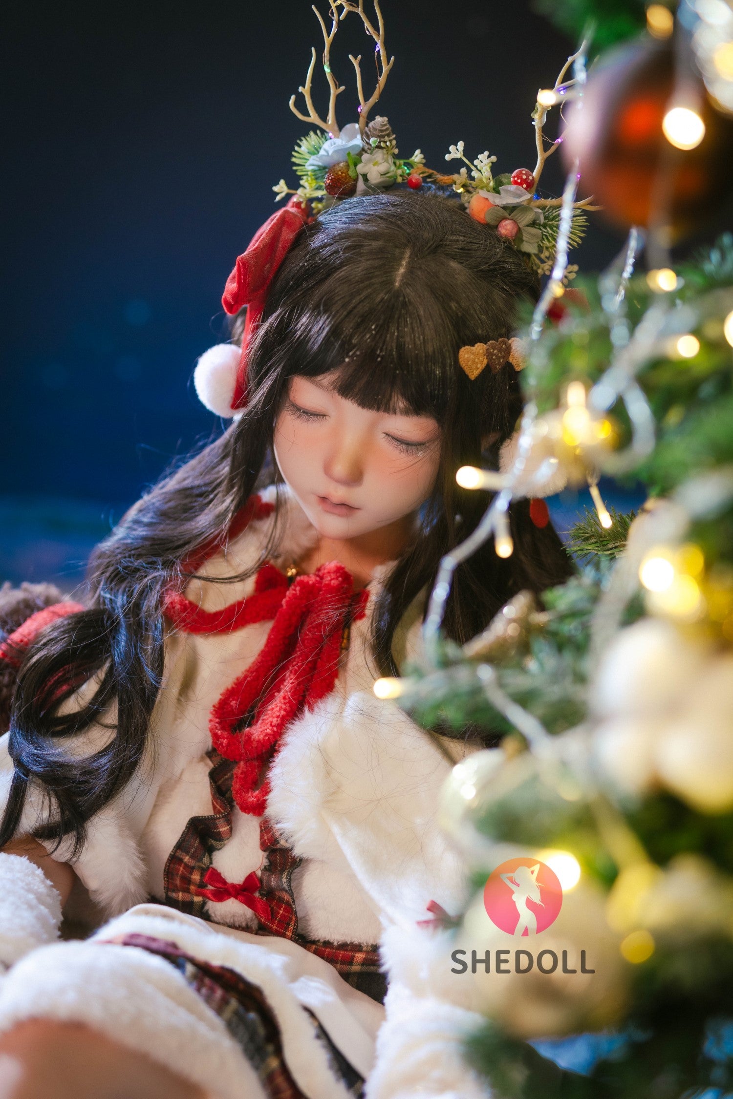 Bambola del sesso della Bella addormentata (SHEDOLL Coppa D da 148 cm #SH153 in silicone)