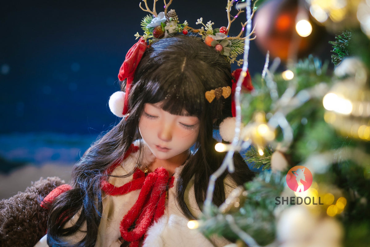 Bambola del sesso della Bella addormentata (SHEDOLL Coppa D da 148 cm #SH153 in silicone)