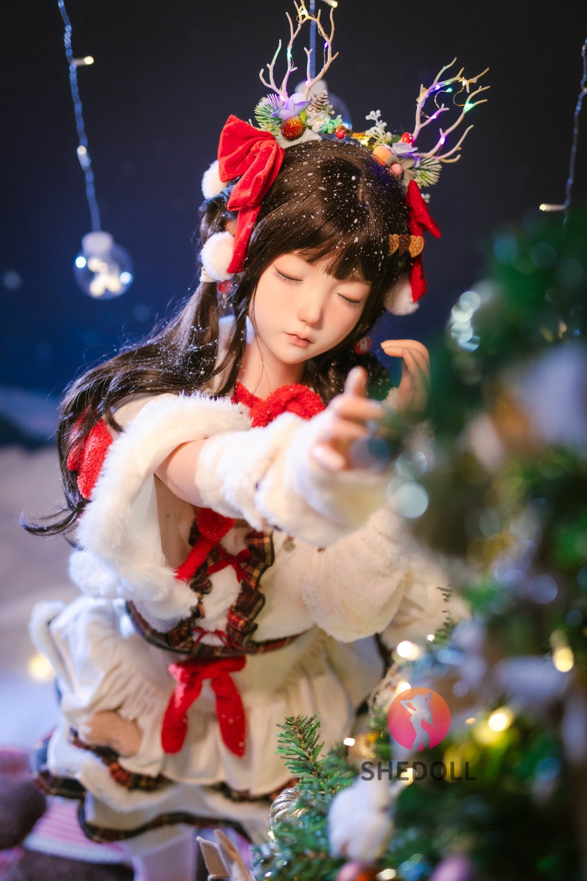 Bambola del sesso della Bella addormentata (SHEDOLL Coppa D da 148 cm #SH153 in silicone)