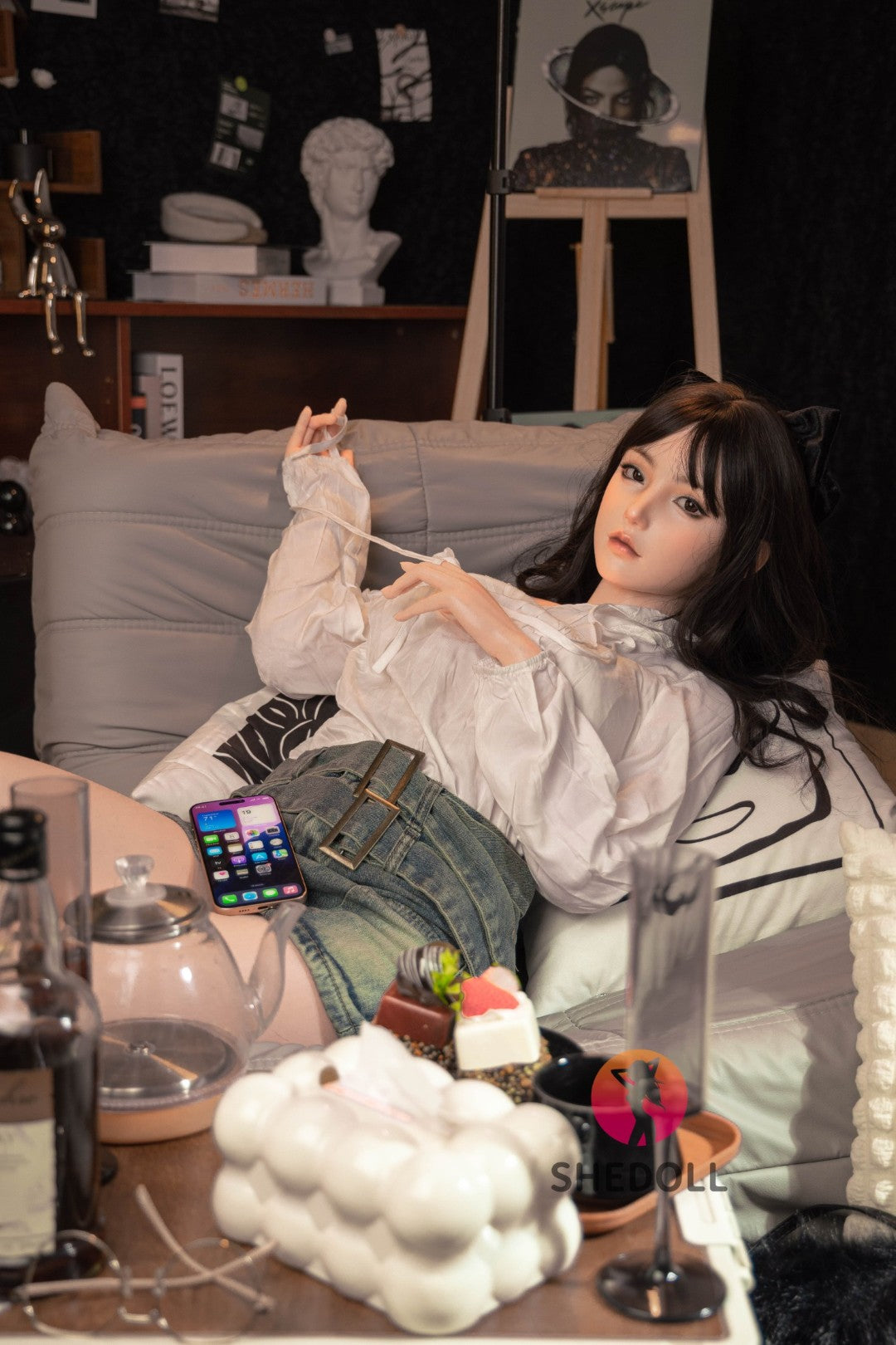 Vesper bambola del sesso (SHEDOLL Coppa C da 158 cm #SH155 in silicone)