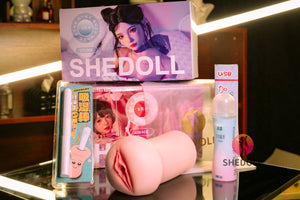Masturbatore realistico (SHEDOLL #SH160 Silicone & TPE)