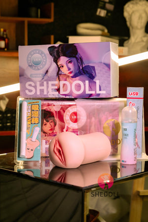 Masturbatore realistico (SHEDOLL #SH160 Silicone & TPE)