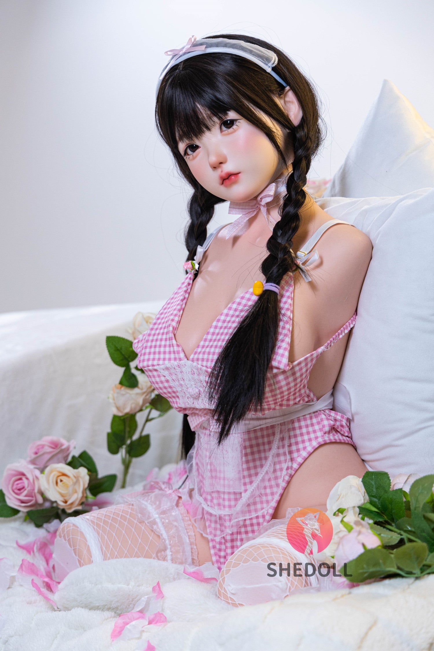 Torso Sex doll (SHEDOLL 70cm D-cup #SH162 silicone)