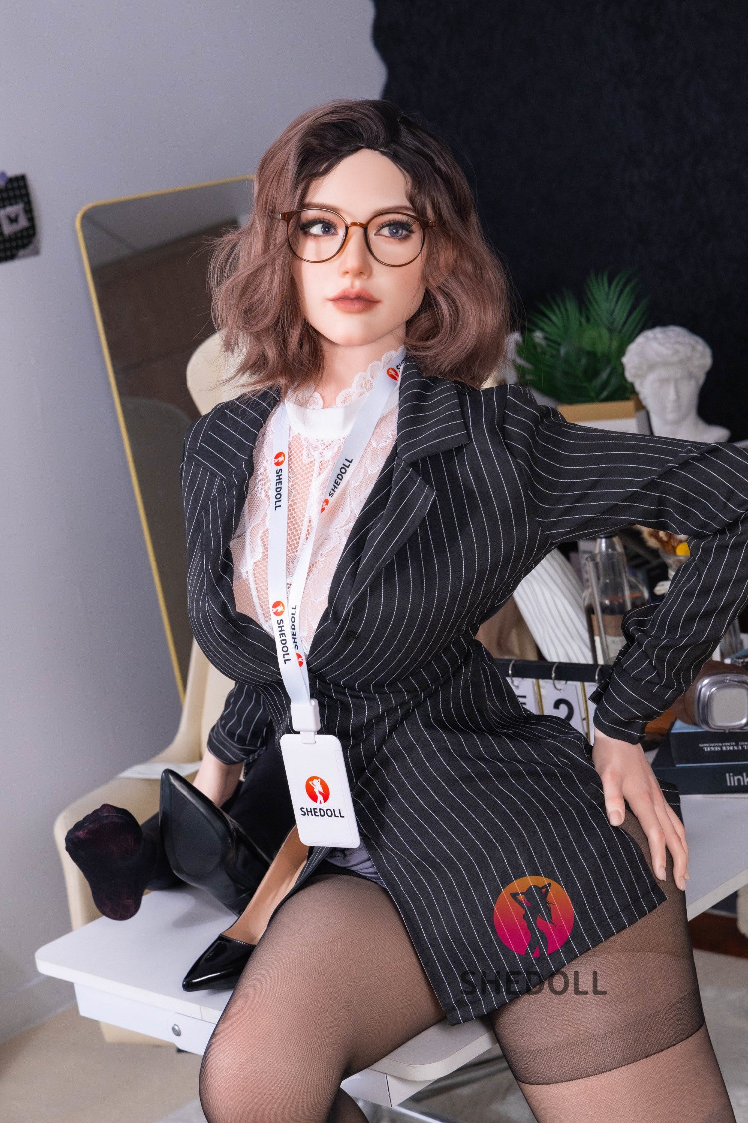 Bambola del sesso parlante (SHEDOLL Coppa E da 170 cm #SH172 in silicone)