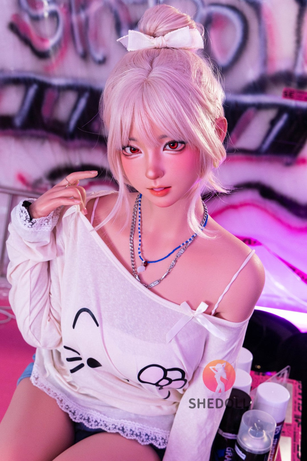 Tanya bambola del sesso (SHEDOLL Coppa C da 158 cm #SH184 2.0 in silicone)