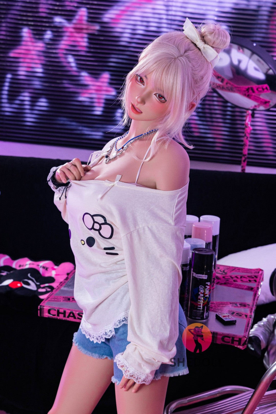 Tanya bambola del sesso (SHEDOLL Coppa C da 158 cm #SH184 2.0 in silicone)