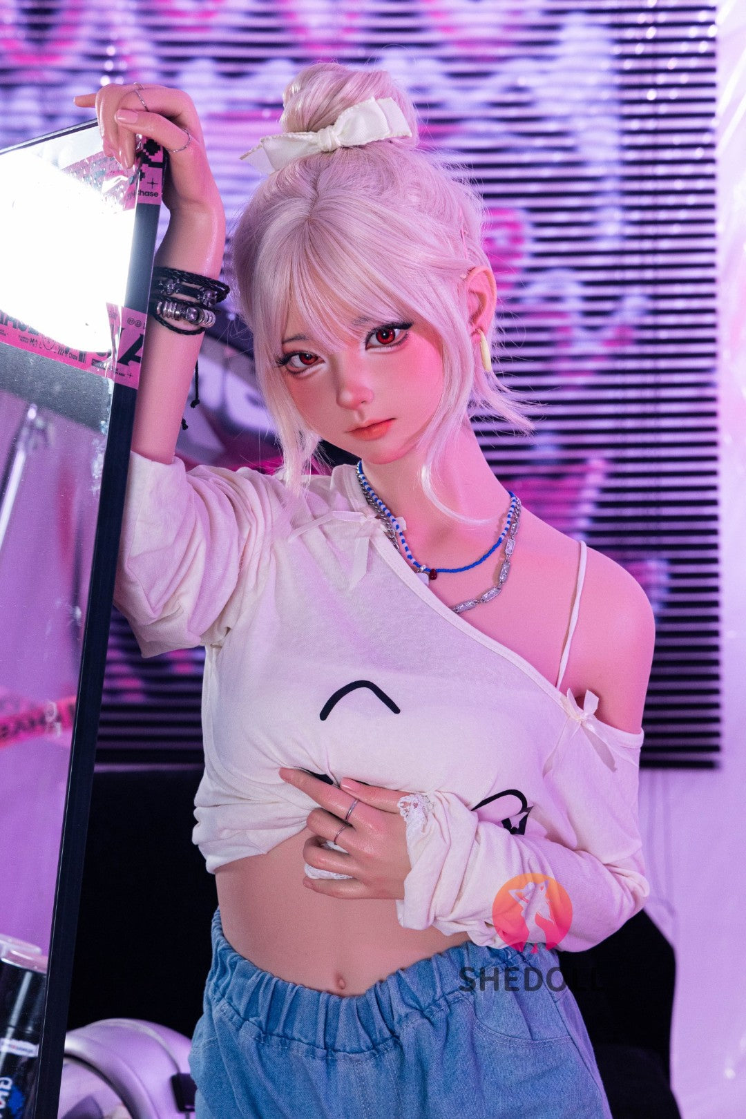 Tanya bambola del sesso (SHEDOLL Coppa C da 158 cm #SH184 2.0 in silicone)