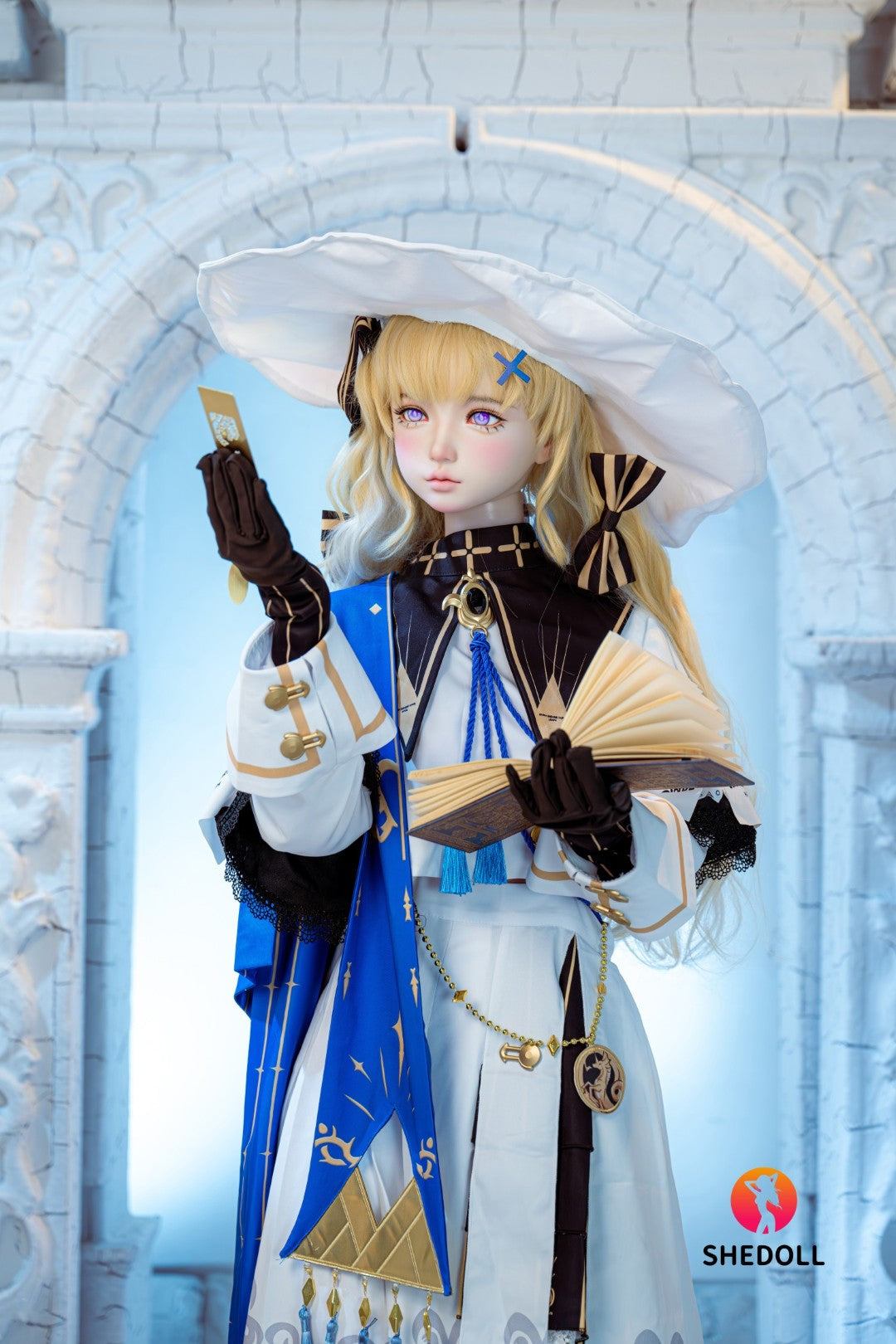 Phoebe bambola del sesso (SHEDOLL Coppa A da 152 cm #SH189 2.0 TPE+silicone)