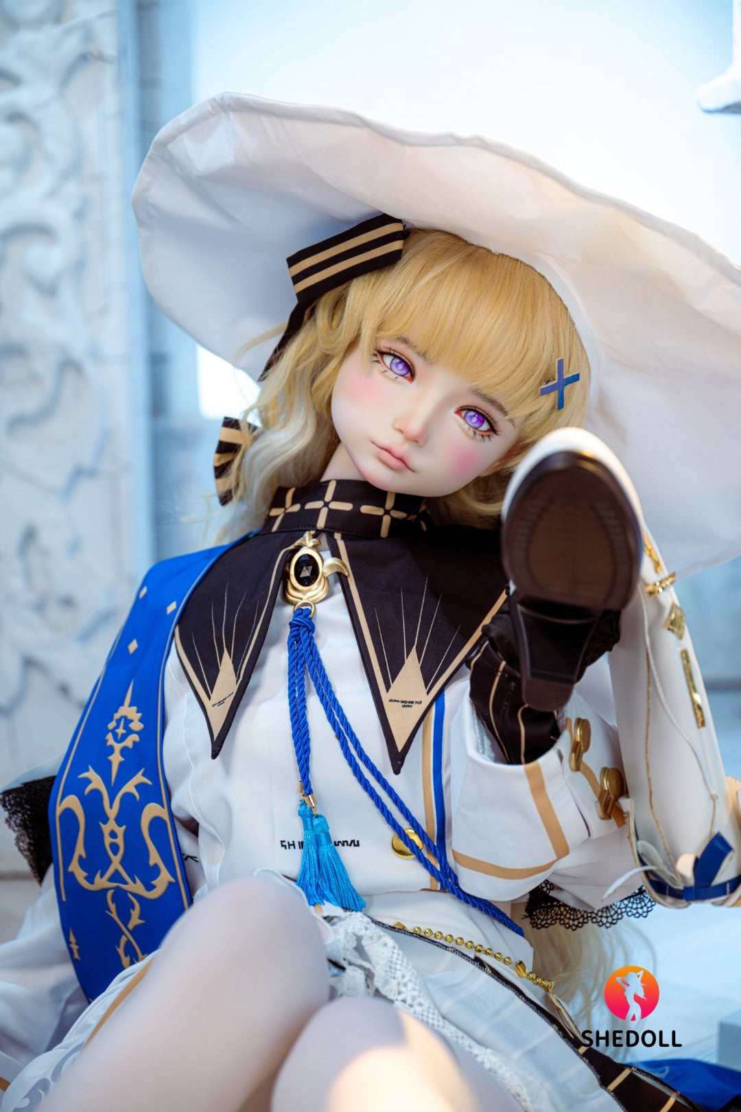 Phoebe bambola del sesso (SHEDOLL Coppa A da 152 cm #SH189 2.0 TPE+silicone)